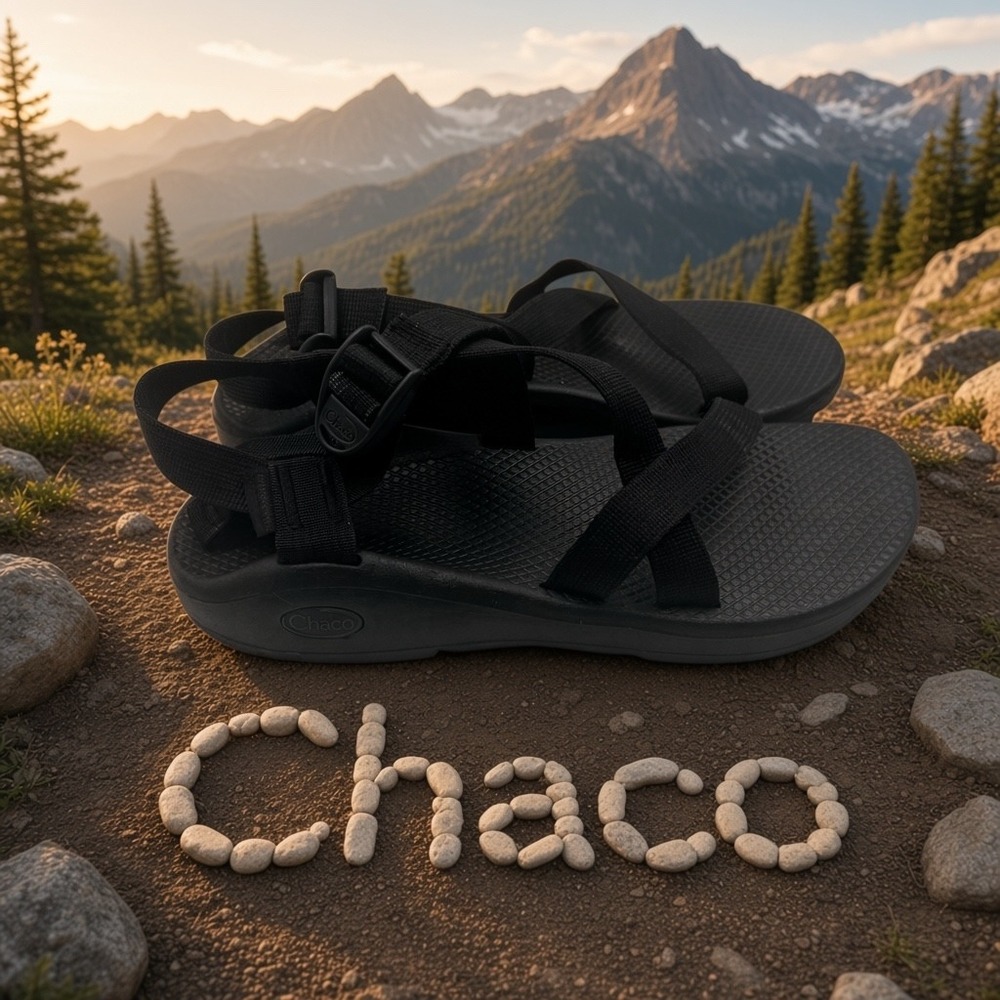 Chaco Z/Cloud Womens Black Sport Sandals J107366 Size 9 Hiking Water Shoes